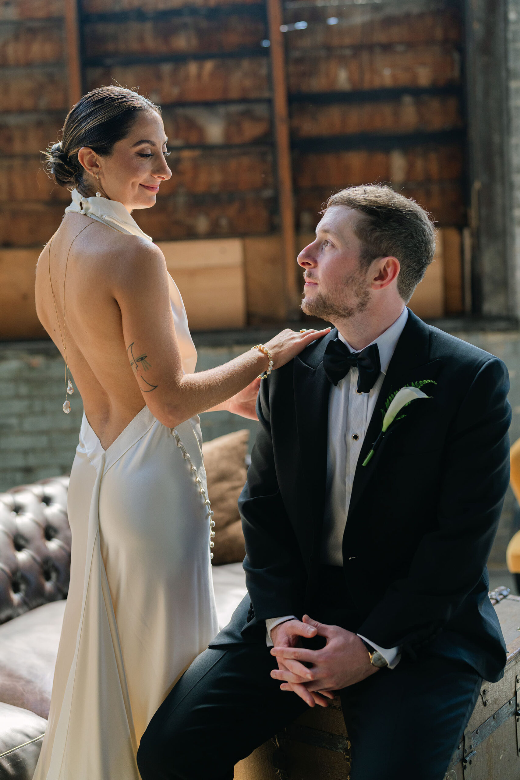 Wedding at the Basilica in Hudson, New York